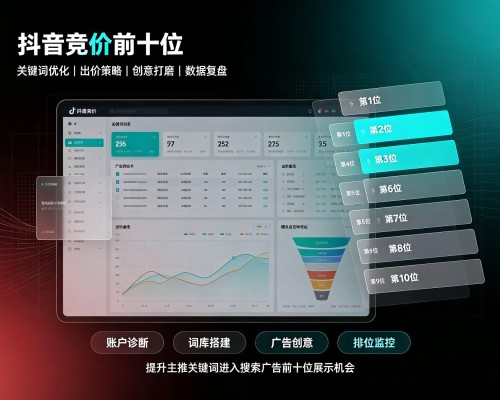 同心抖音搜索竞价